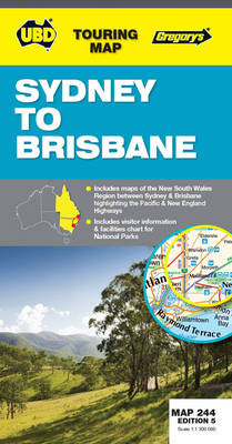 Sydney to Brisbane 244: UBD.NSW.244