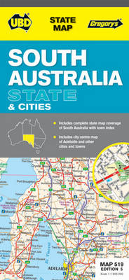 South Australia - State and Sities 519: UBD.SA.519 (Sheet map, folded)
