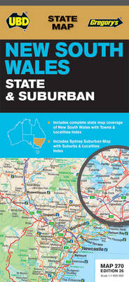 NSW State & Suburban Map 270 26th ed - State Map (Sheet map, folded)