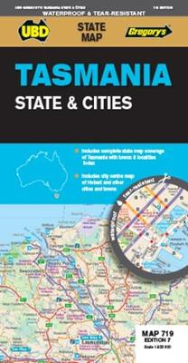 Tasmania State & Cities Map 71 (Sheet map, folded)