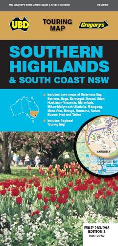 Southern Highlands & South Coast NSW Map 283/298 3rd ed - Touring Map (Sheet map, folded)