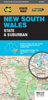 NSW State & Suburban Map 270 28th ed - State Map (Sheet map, folded)