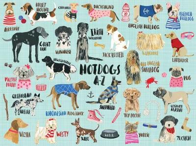 Hot Dogs A-Z 1000 Piece Puzzle (Hardback)