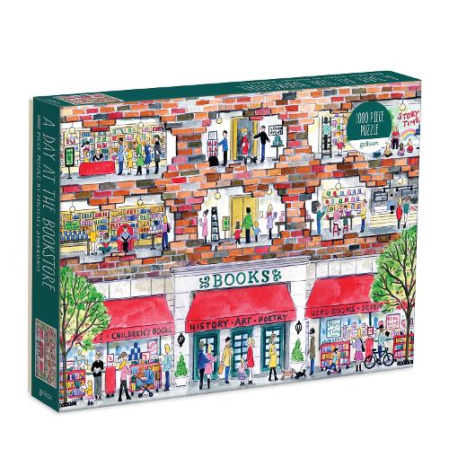Michael Storrings A Day at the Bookstore 1000 Piece Puzzle (Jigsaw)