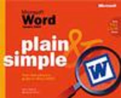 Microsoft Word Version 2002 Plain and Simple (Paperback)