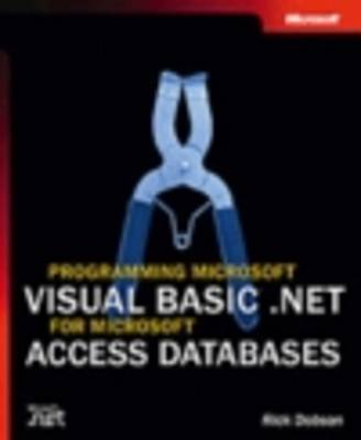 Programming Microsoft Visual Basic .NET for Microsoft Access Databases (Paperback)