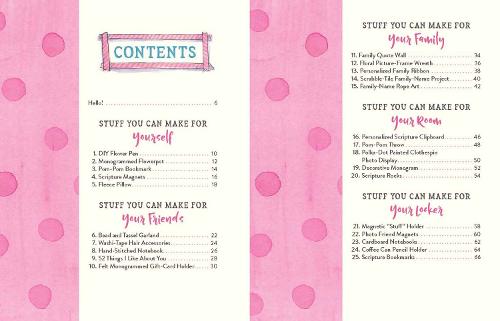 52 DIY Crafts for Girls: Pretty Projects You Were Made to Create! (Paperback)