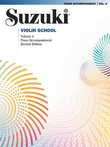 Suzuki Violin School 4 - Piano Acc. (Revised) (Book)