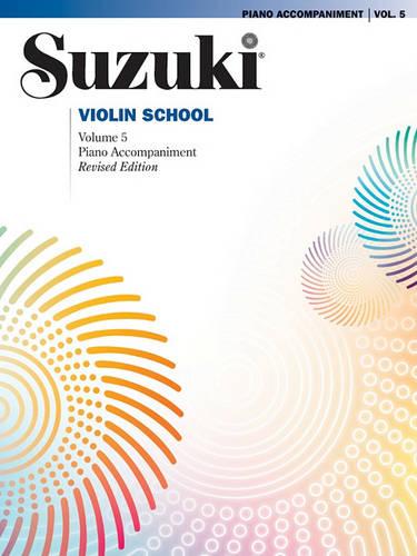 Suzuki Violin School 5 - Piano Acc. (Revised) (Book)