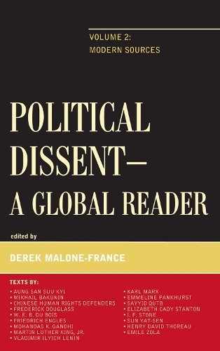 Political Dissent: A Global Reader: Modern Sources (Hardback)