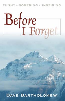Before I Forget (Paperback)