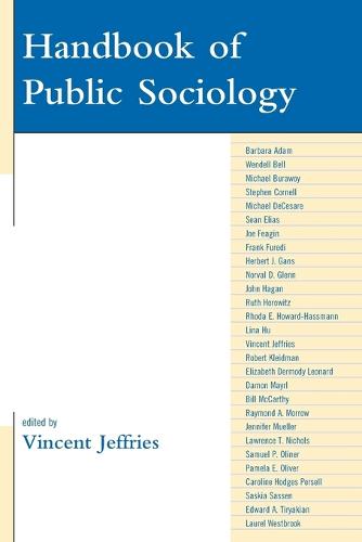 Handbook of Public Sociology (Paperback)