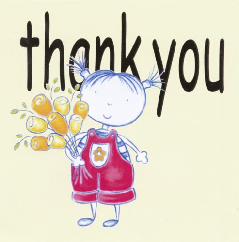 Thank You - Greetings Square (Hardback)