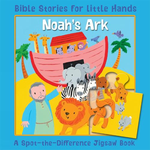 Noah's Ark: A Spot-the-Difference Jigsaw Book - Bible Stories for Little Hands (Board book)