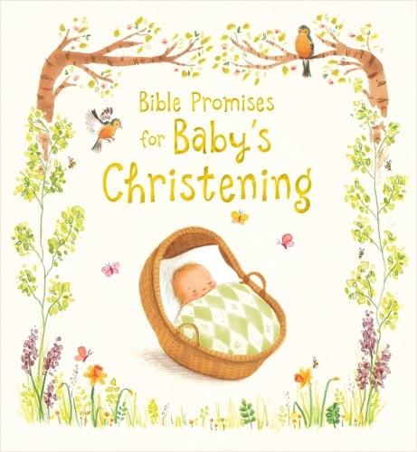 baby christening bible