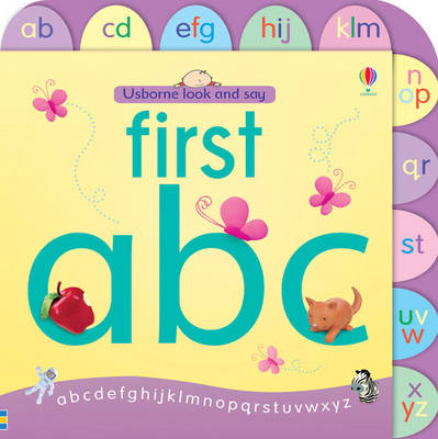 Usborne Look and Say First ABC - Look & Say (Board book)
