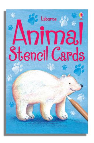 Animals Stencil Cards - Activity and Puzzle Cards