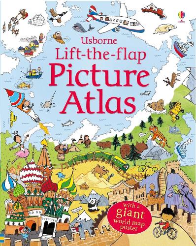 Lift-the-Flap Picture Atlas - Alex Frith