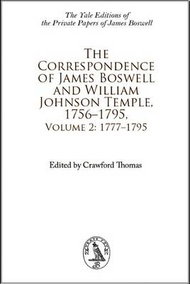 Correspondence of James Boswell 1756-1795 (Hardback)