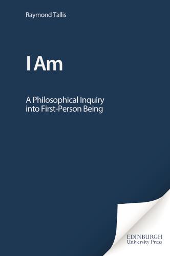 I am: A Philosophical Inquiry into First-person Being (Hardback)
