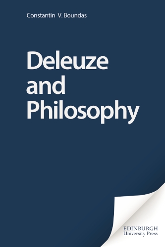 Deleuze and Philosophy - Deleuze Connections (Hardback)