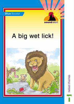 Sound Start Blue Booster - A Big Wet Lick!