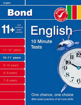 Bond 10 Minute Tests 10-11 Years: English (Paperback)