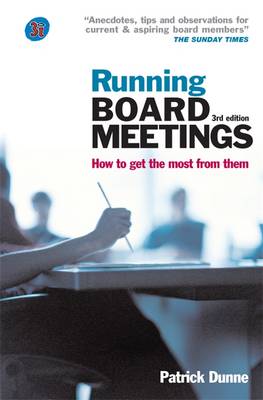 Running Board Meetings (Paperback)