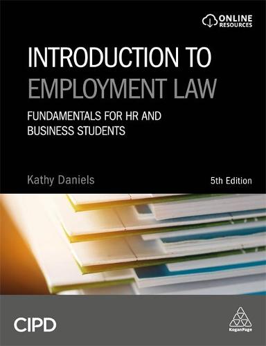 Introduction to Employment Law: Fundamentals for HR and Business Students (Hardback)