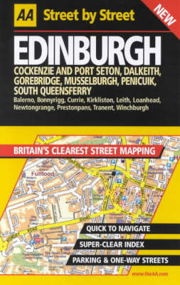 AA Street by Street Edinburgh - AA Street by Street (Spiral bound)