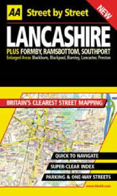 AA Street by Street Lancashire - AA Street by Street (Paperback)