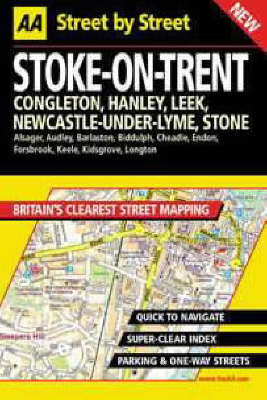 AA Street by Street Stoke-on-Trent - AA Street by Street (Paperback)