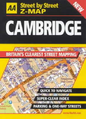 Aa Street By Street Maps Aa Street By Street Z-Map Cambridge | Waterstones