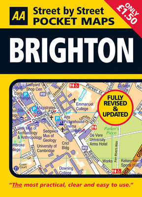 Aa Street By Street Maps Aa Street By Street Pocket Map Brighton | Waterstones