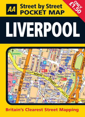 Pocket Map Liverpool - AA Street by Street (Sheet map, folded)