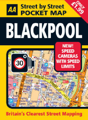 Blackpool Pocket Map - AA Street by Street (Sheet map, folded)