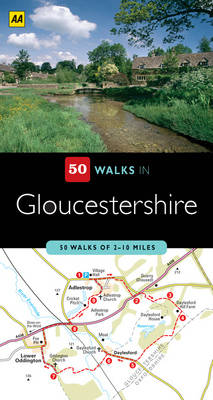 Gloucestershire - AA 50 Walks Series (Paperback)