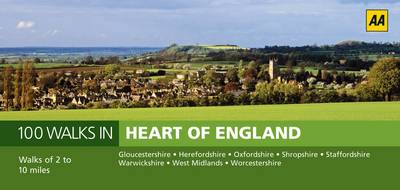 Heart of England - AA 100 Walks in (Paperback)