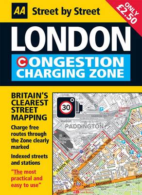 London Congestion Charging Map (Sheet map, folded)