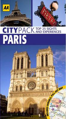 Paris - AA CityPack Guides (Paperback)
