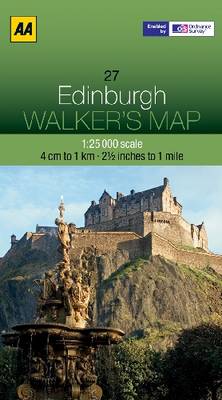 Edinburgh - AA Essential Spiral Guides (Sheet map, folded)