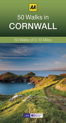 50 Walks in Cornwall - AA 50 Walks Series (Paperback)