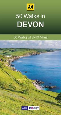 50 Walks in Devon - AA 50 Walks (Paperback)