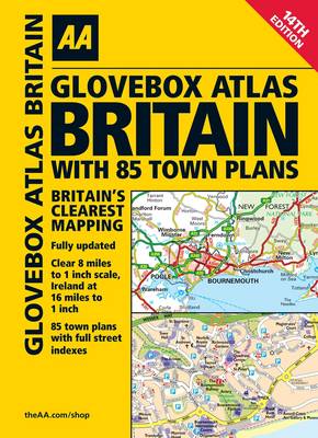 AA Glovebox Atlas Britain with 85 Town Plans (Spiral bound)