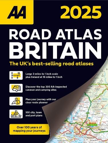 AA Road Atlas Britain 2025 | Waterstones