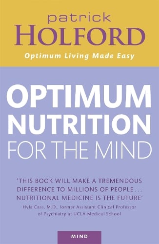Optimum Nutrition For The Mind (Paperback)