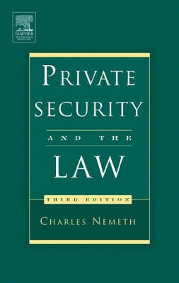 Private Security and the Law (Hardback)