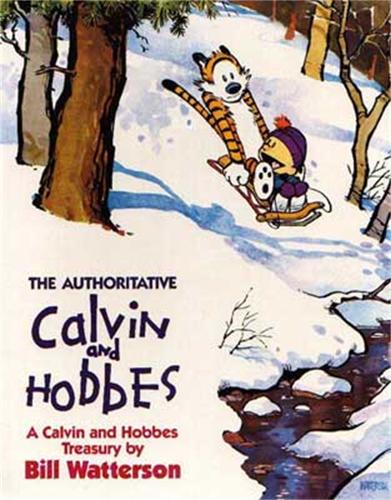 Book cover of The Authoritative Calvin And Hobbes