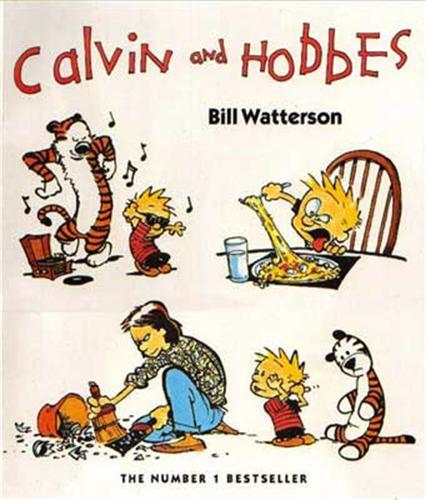 Book cover of Calvin And Hobbes