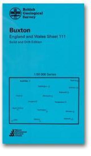 Buxton: Solid and Drift Geology Map - 1: 50 000 Series Geological Maps (England & Wales) Sheet E111 (Sheet map, folded)